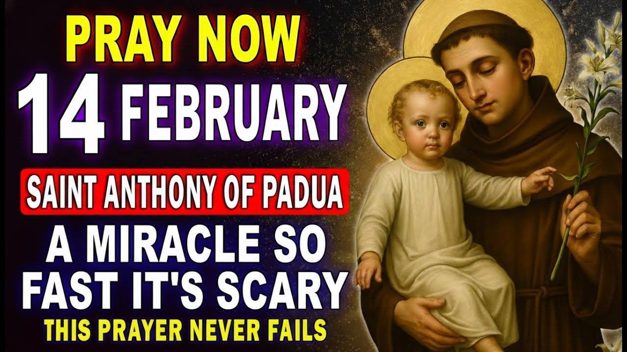 💖 SAINT ANTHONY OF PADUA - DESPERATE TIMES MIRACLE 🙏