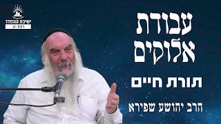 תורת חיים | עבודת אלוקים - שיעור 34 | הרב יהושע שפירא