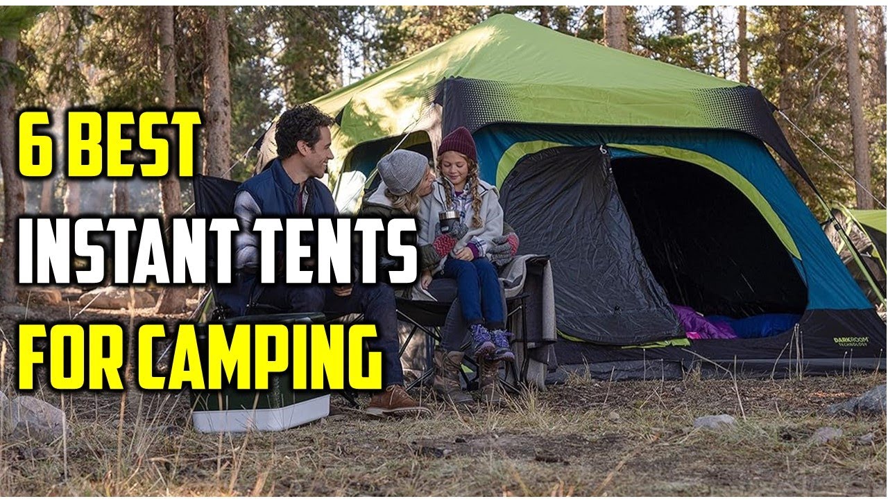 ✅Best instant tents for camping In 2024 | Top 6 instant tents for camping