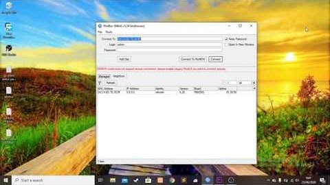 fix 100% cara mengatasi error pada winbox "router does not support secure connection"