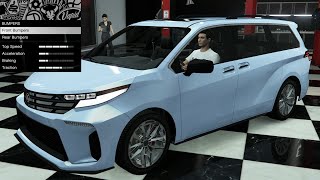 GTA 5 - DLC Vehicle Customization - HSW Karin Vivanite (Toyota Sienna Minivan)