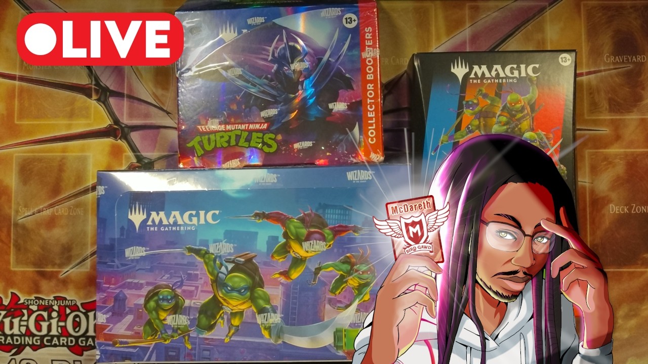 Bonus Stream Opening MtG TMNT Packs