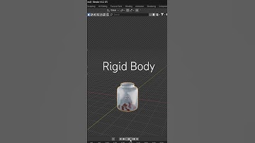 Learn how to use rigid body for your projects #blendertips #blendertricks #blender3dart #rigidbody