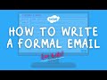 Formal Email Writing Quiz