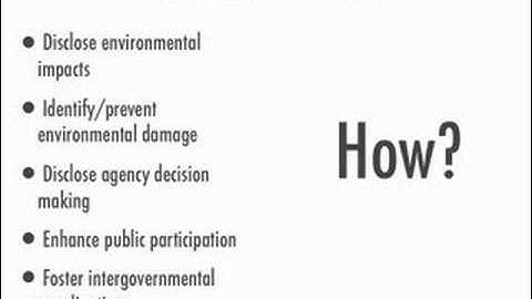 URBP 240: NEPA and CEQA (Lecture 4)
