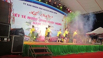 Đêm Khai mạc Lễ Hội Tết té nước của người Lào Bản Na Sang, Điện Biên, Điện Biên.