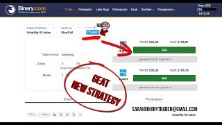 NEW UPDATE Binary.com Strategy mei 2018  Profit $10.000 in 3 minutes  Rise Fall Strategy no Lose