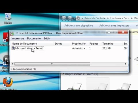 Vídeo: Como Cancelar A Impressão De Um Documento