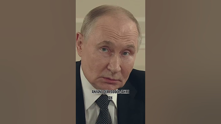 PUTIN ÜBER SEINE ENKELIN UND TOCHTER