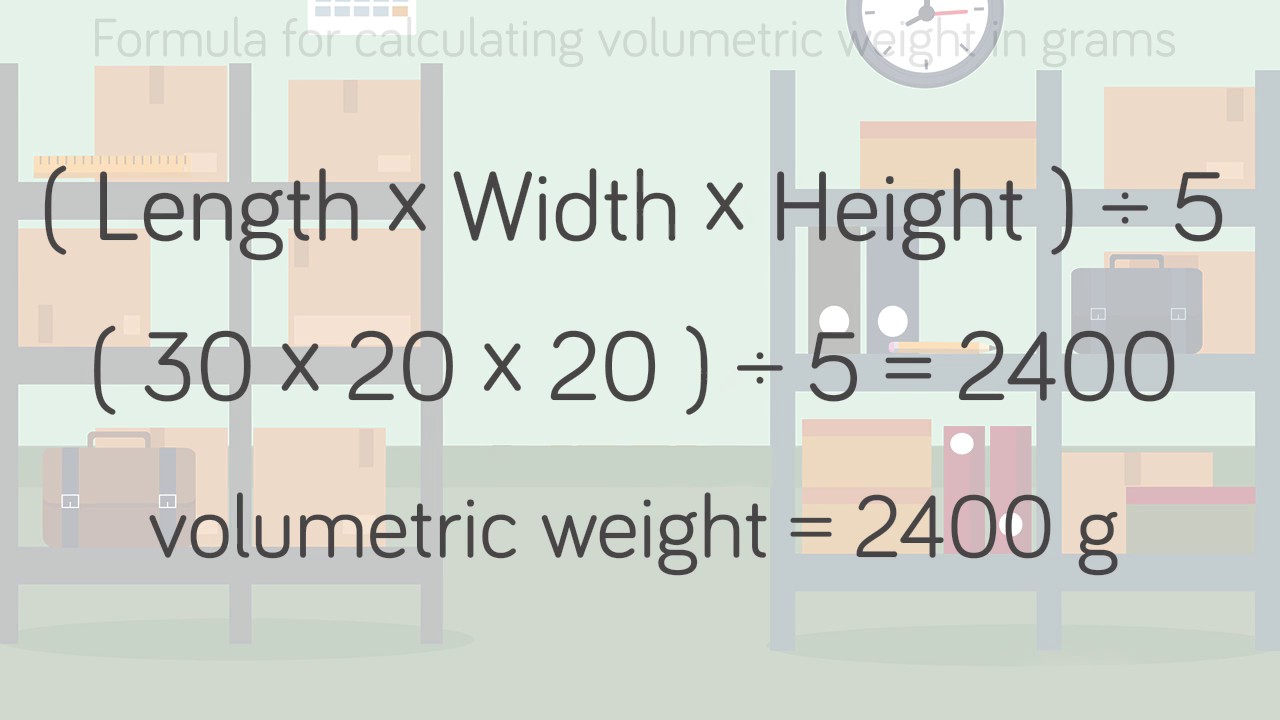 understanding dead weight and volume metric weight hindi youtube metric weight