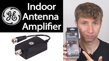 GE Indoor TV Antenna Amplifier Signal Booster Review