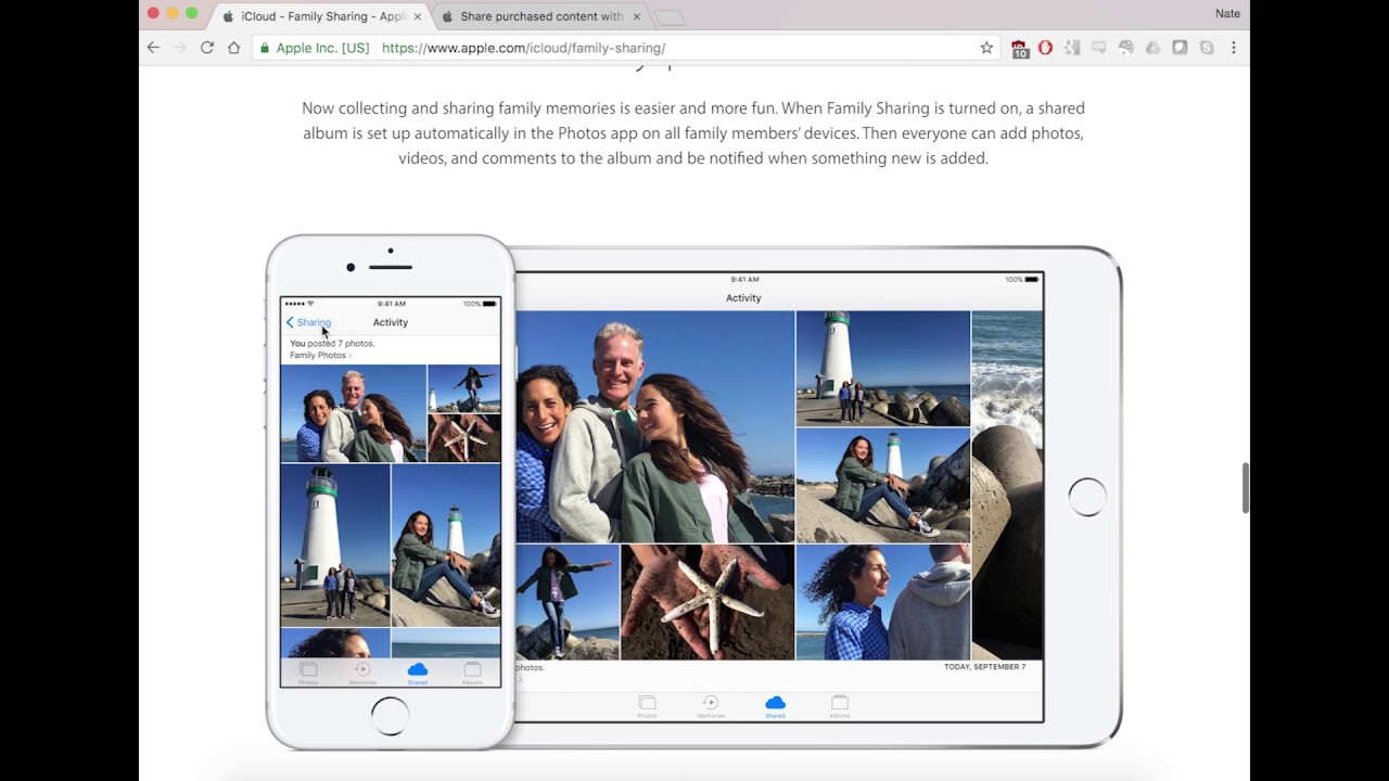 iCloud Family Sharing Setup Guide YouTube