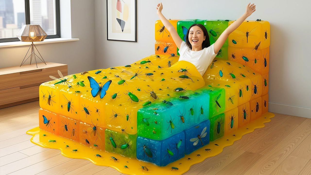 10 Minute Oddly Satisfying ASMR No Music Videos | Which Crazy Bed Would You Choose? 🦋✨