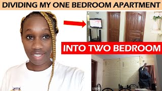 Unbelievable Transformation! See How this 1 Bedroom Apartment Becomes a 2 Bedroom Overnight