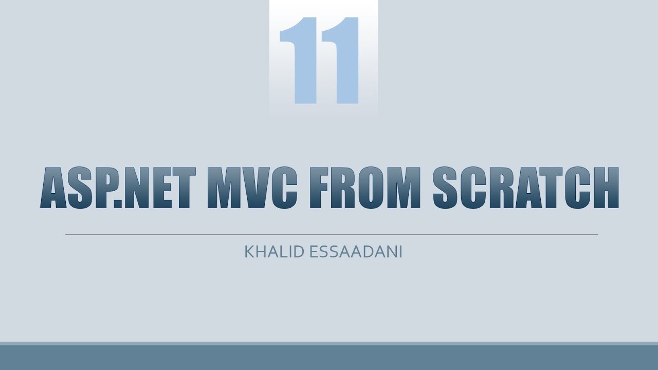 11 - ASP.NET MVC Layout View - RenderPage() - YouTube