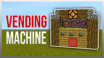 ✔️ Easy Vending Machine (Redstone Tutorial)