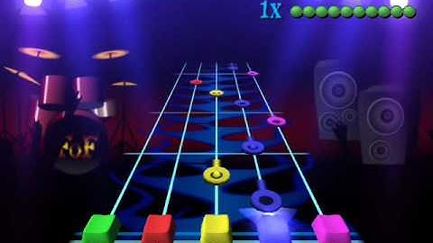 Frets on Fire Custom Song "Doopliss Rocks!" (Bot Demonstration)