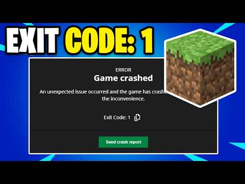 How To Quickly Fix Minecraft Exit Code 1 - Step By Step Guide