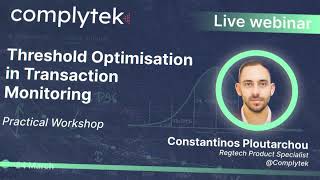 Transaction Monitoring Threshold Optimisation