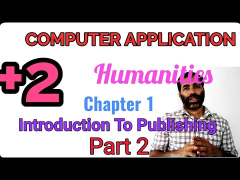 Computer Application (Plus two Humanities) CHAPTER 1 - Part 2 ...