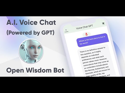 Chat de voz con IA Bot: Open Wisdom