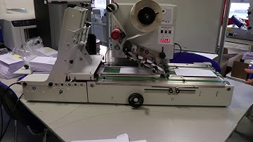 Automatic labelling of windowed envelopes with the LAB510