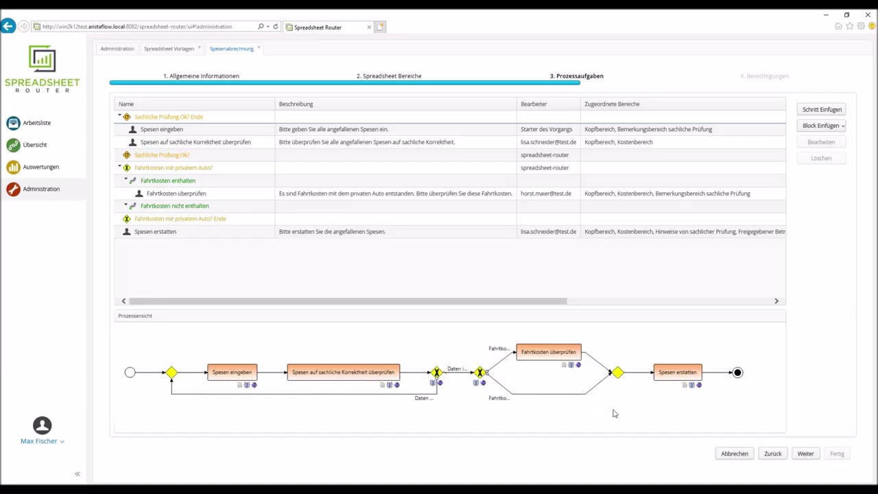 Youtube Video: Spreadsheet Router Tutorial: Excel-Bereiche zur Eingabe freischalten