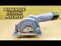 Homemade multi-purpose cutting machine from PVC plastic