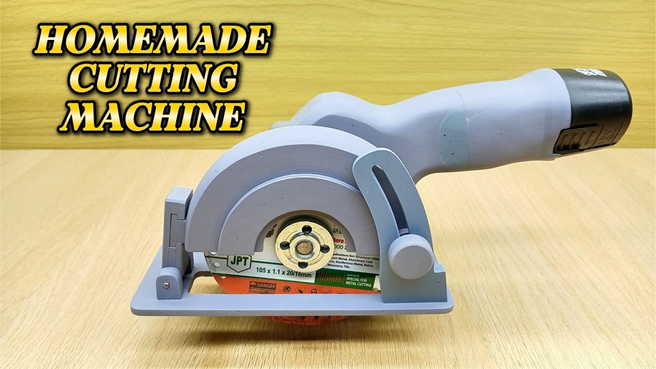 Handmade Pvc Mini Graindar Cutter Machine Homemade multi-purpose cutting machine from PVC plastic - YouTube
