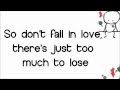 Mayday Parade- Terrible Things *Full Song w/ LYRICS* [BRAND NEW 2011]