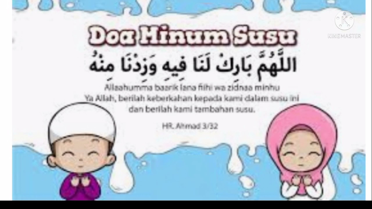 Doa Minum Susu Youtube