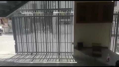 Sliding gate automation at Adajan done by Krishna home automation +919016042525