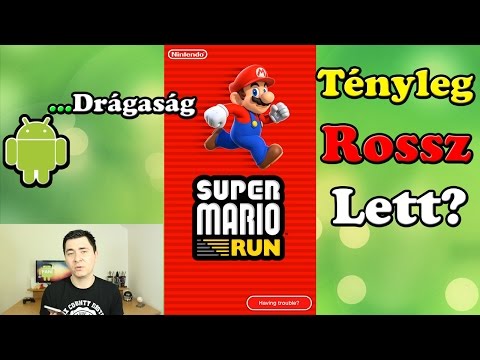 A Super Mario Run Tényleg Rossz Lett!!!? #Legjobb Androidos Játékok Gameplay Teszt#