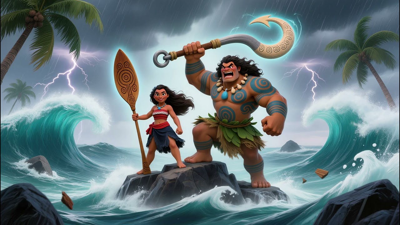 Kindred Souls | Moana and Maui’s Villain Duet | Dark Moana AU