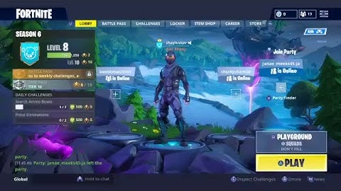 Season 5 gameplay PLAYGROUND 1v1s and siper battles