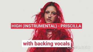 HIGH (INSTRUMENTAL) - PRISCILLA
