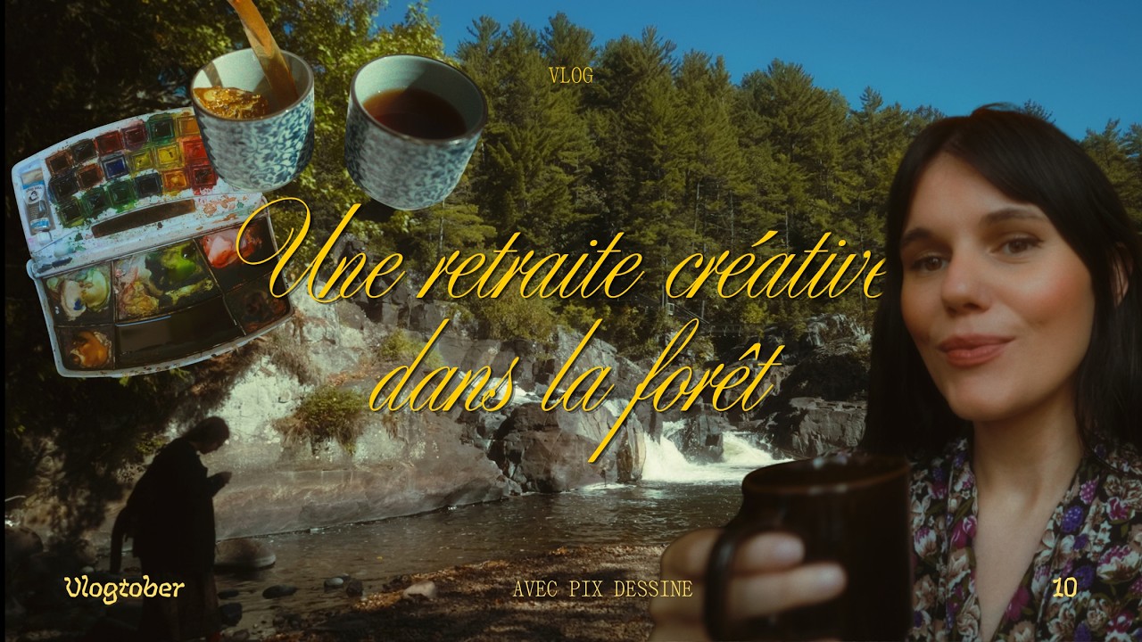 une retraite créative dans la forêt ✦ l'art, la nature et la fibre entre amies