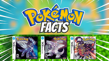 CRAZY Facts about Gen 4 Pokemon and Sinnoh