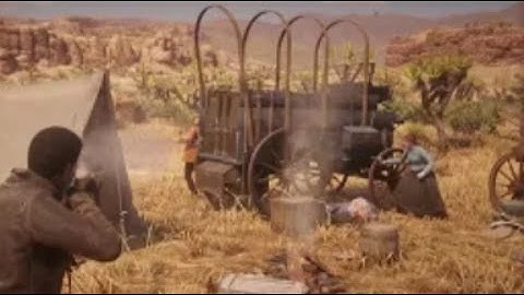 Campsite Defense - Encounter | RDR 2 Online - Gameplay