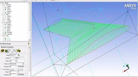 3D Wing Meshing Using ICEM PART 2