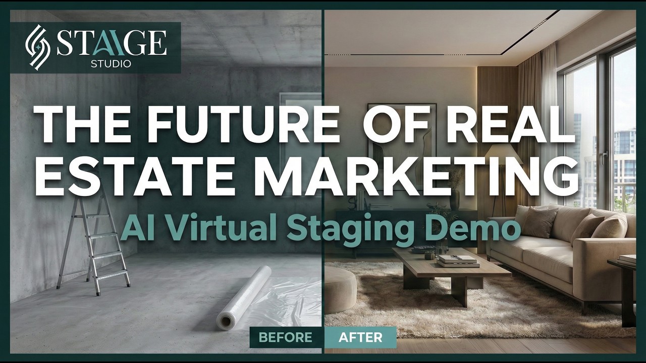 Staige Studio | The Future of Real Estate Marketing: AI Virtual Staging Demo for Agents & Brokerages