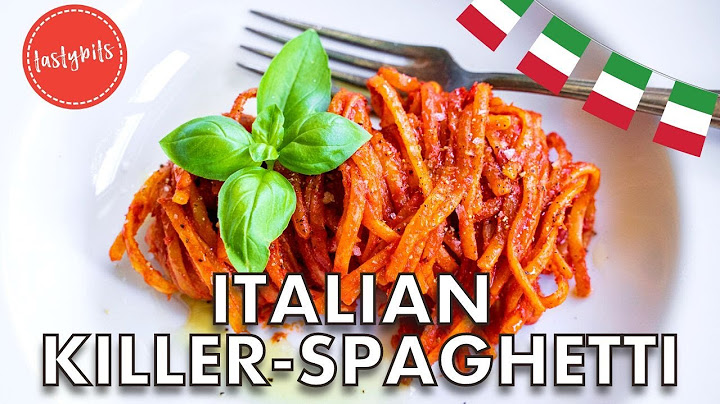 Spaghetti all'Assassina - so machst Du italienische KILLER-SPAGHETTI!