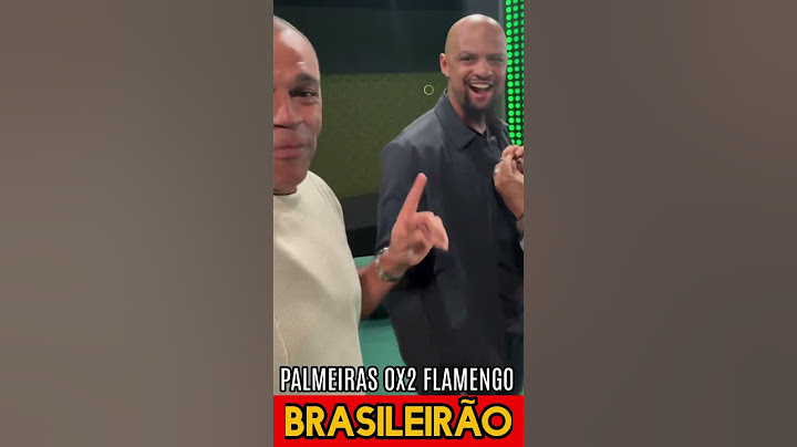 Foi pênalti? ou não? #brasileirao PALMEIRAS X FLAMENGO