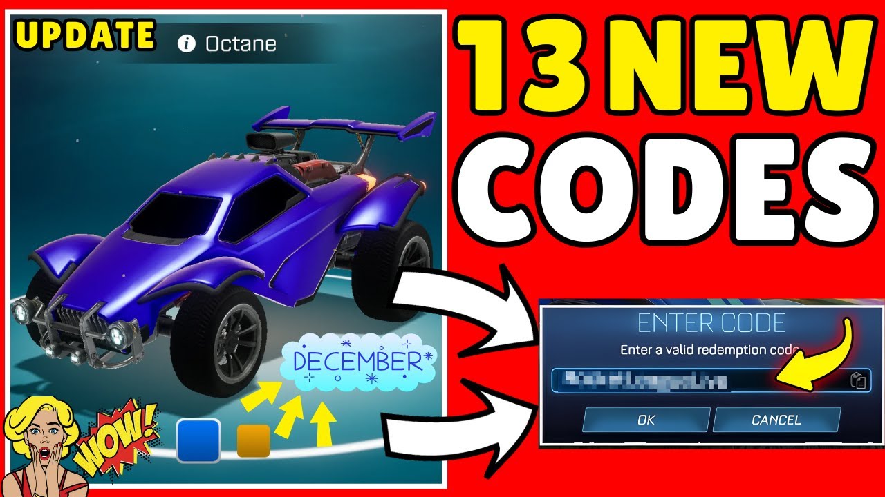 ⚠️ DECEMBER ⚠️ ROCKET LEAGUE REDEEM CODES 2025 - ROCKET LEAGUE CODES 2025  - ROCKET LEAGUE CODES