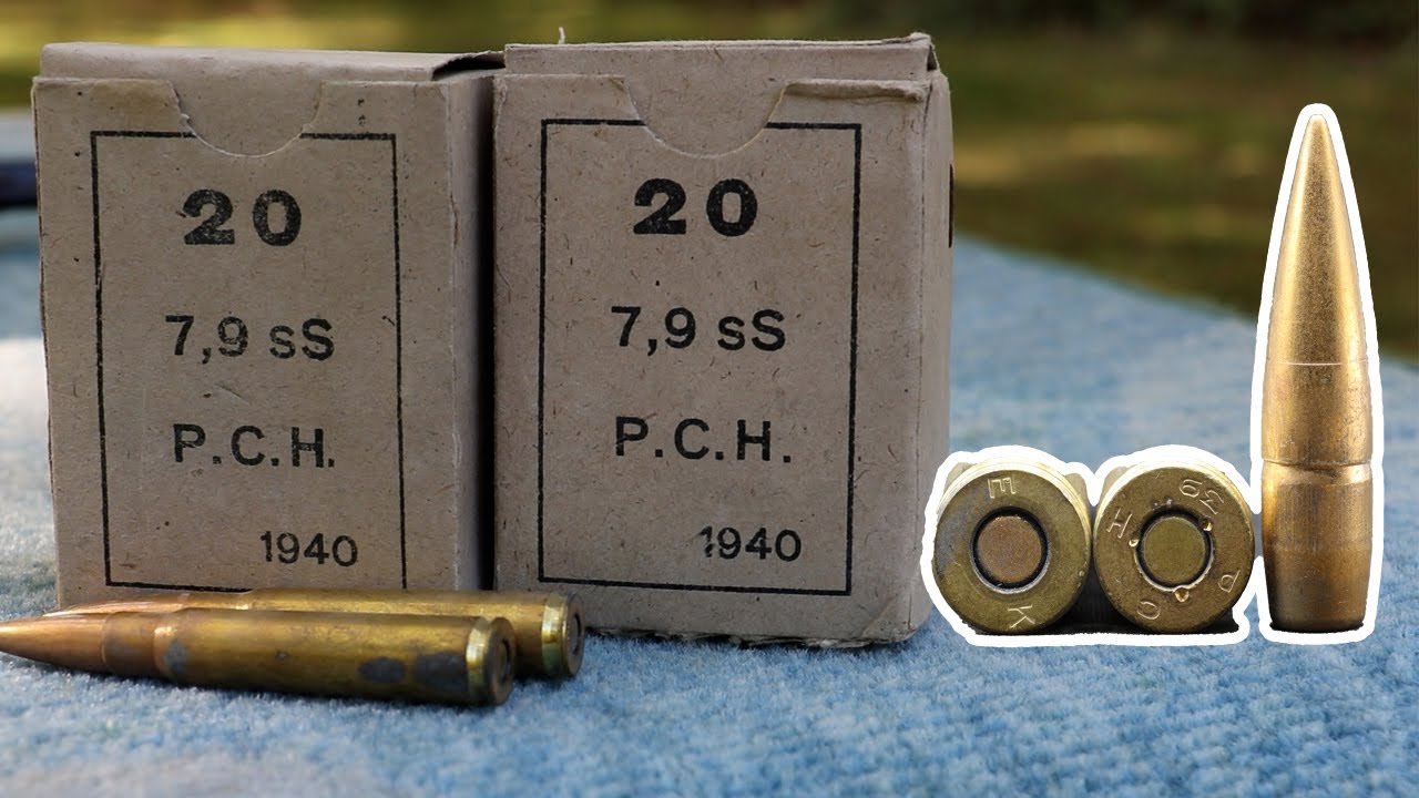 7 92 57mm mauser 8mm 198gr fmj greek surplus youtube