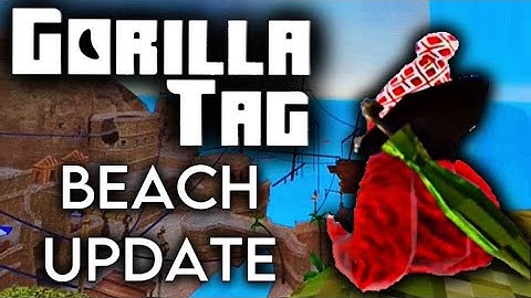 SECRET TUNNEL HAS OPENED | Gorilla Tag Beach Update