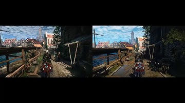 The Witcher 3 E3 Graphics mod Vs Retail(Vanilla)