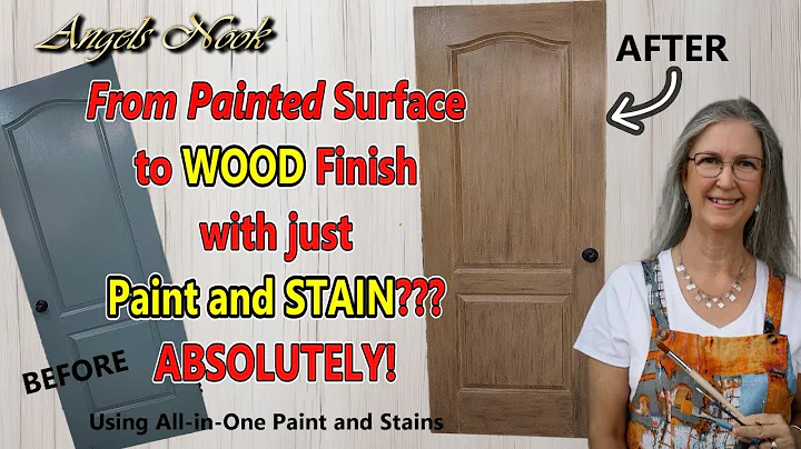 Make Any Painted Surface Look Like Wood | Faux Grain DIY with Heirloom Traditions Paint