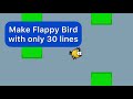 Make Flappy Bird In Python - Ursina Engine #Shorts