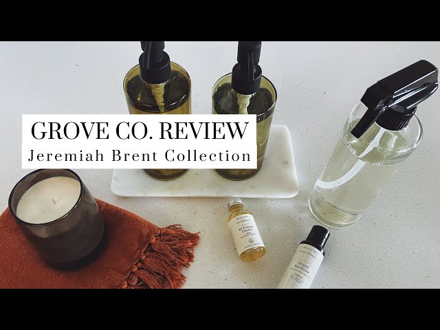 Jeremiah Brent Launches Home Essentials Collection With Grove Collaborative